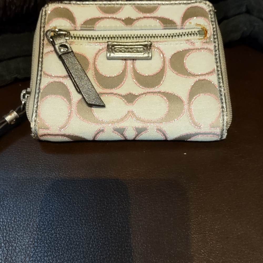 Coach Light Beige Wallet